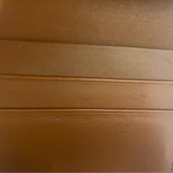 Vintage Dior Small Leather Black With Brown Trim Double Side Compact Wallet - Picture 5 of 14